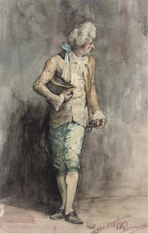 In costume settecentesco